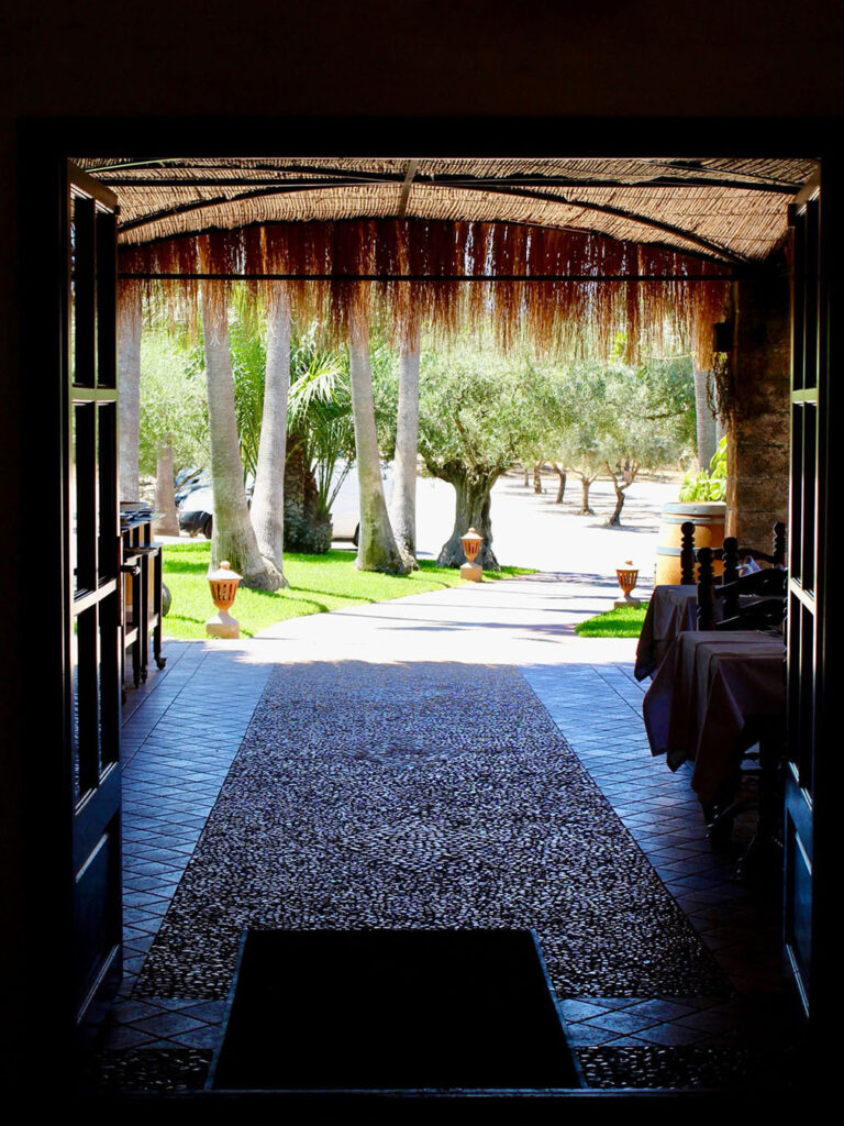 Entrada del restaurante